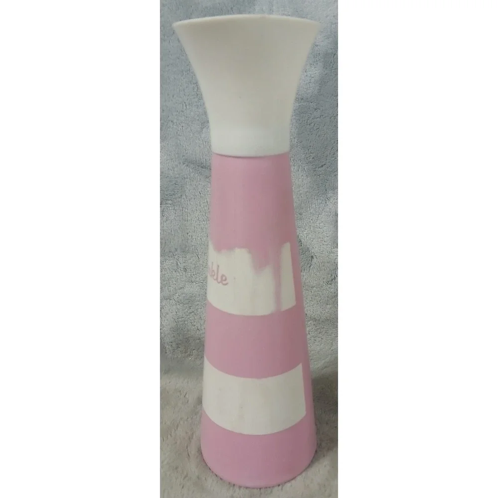 Vintage 1950s Pink Mr Sprinkle Plastic Laundry Bottle Mid Century Kitsch Ironing